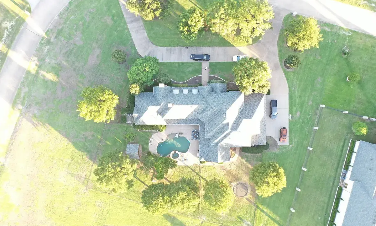 New shingle roof installation on a home in Grand Forks